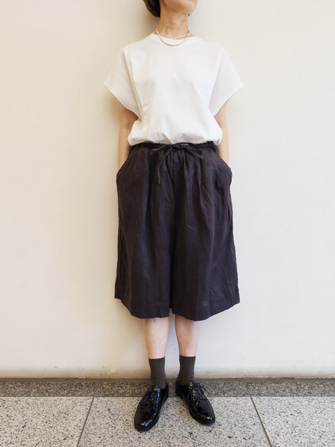 linen wide half PT