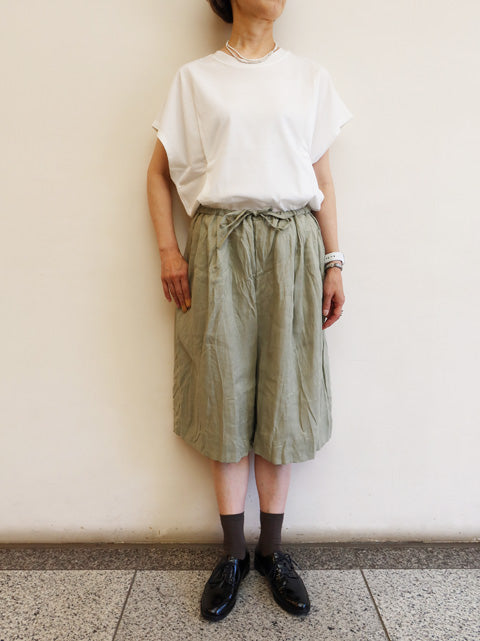 linen wide half PT