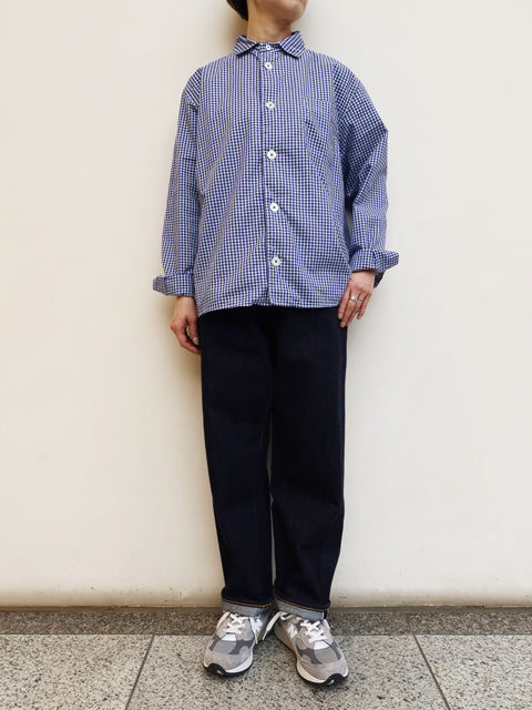 ニュースタンダード<br>長袖ギンガムチェック
