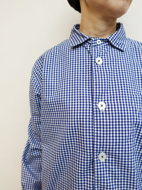 ニュースタンダード<br>長袖ギンガムチェック