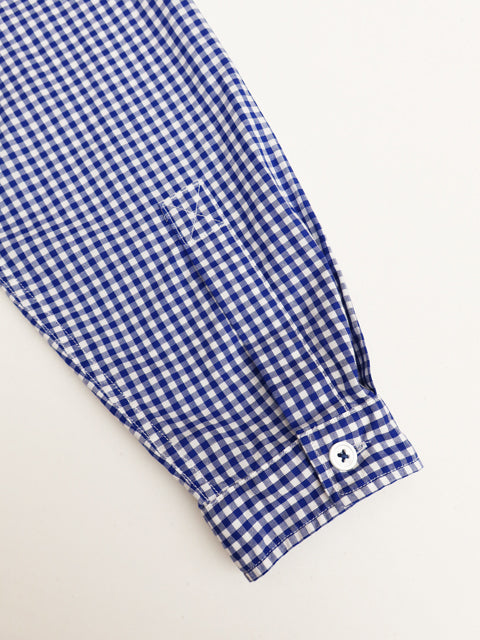 ニュースタンダード<br>長袖ギンガムチェック