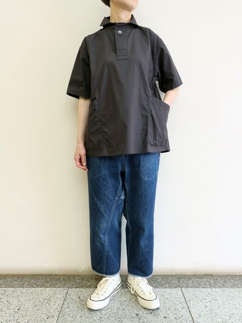 プルオーバー 半袖シャツ