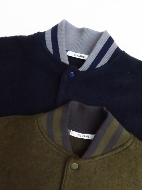 ウールポリエステルスタジャン