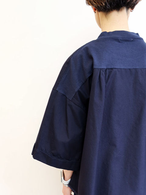 COMBI MOCKNECK<br>6分袖