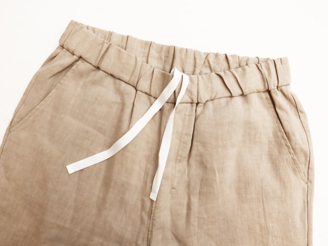 SLIM LINEN PANTS