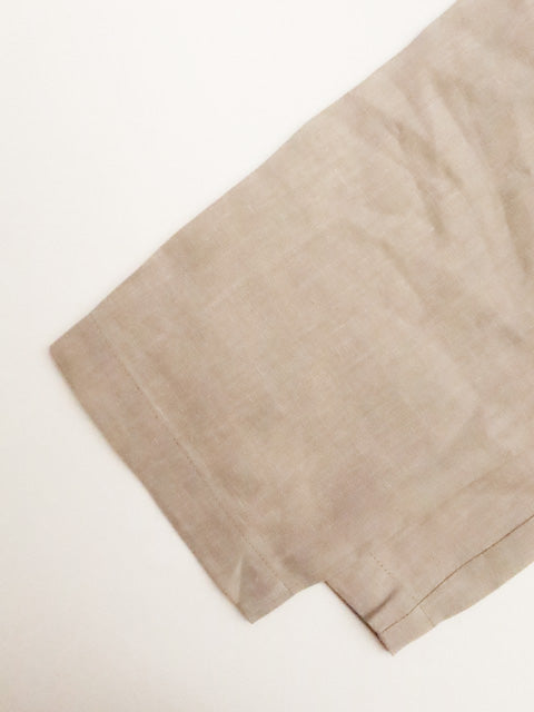 SLIM LINEN PANTS