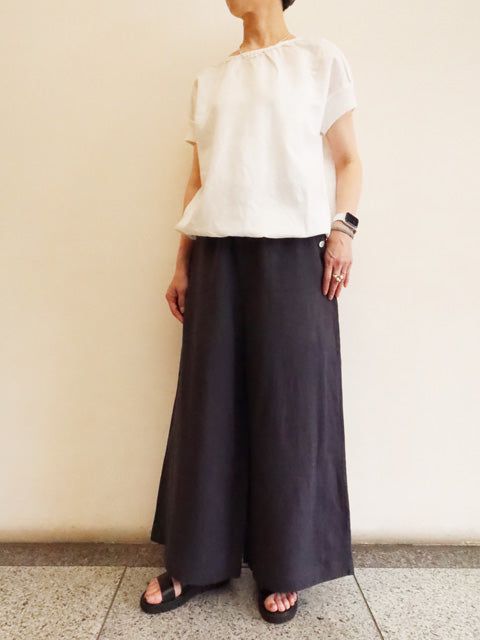 WIDE LINEN PANTS