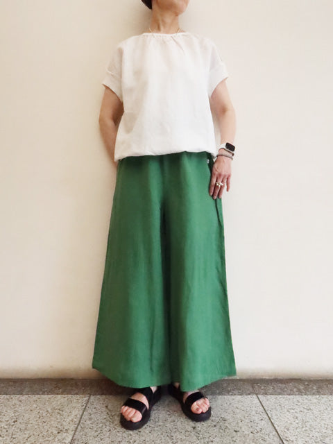 WIDE LINEN PANTS