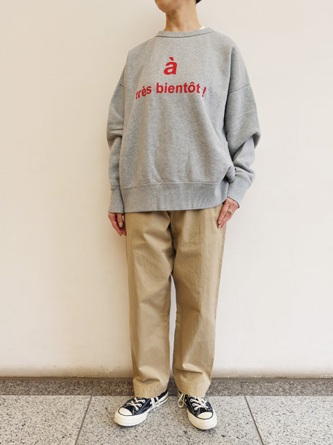 CREW NECK OVERSIZE