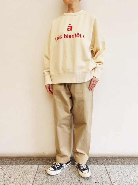 CREW NECK OVERSIZE