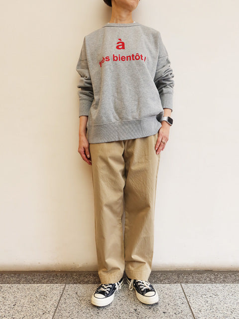 CREW NECK OVERSIZE