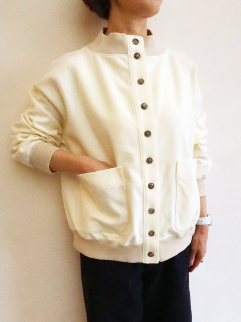 wool blouson