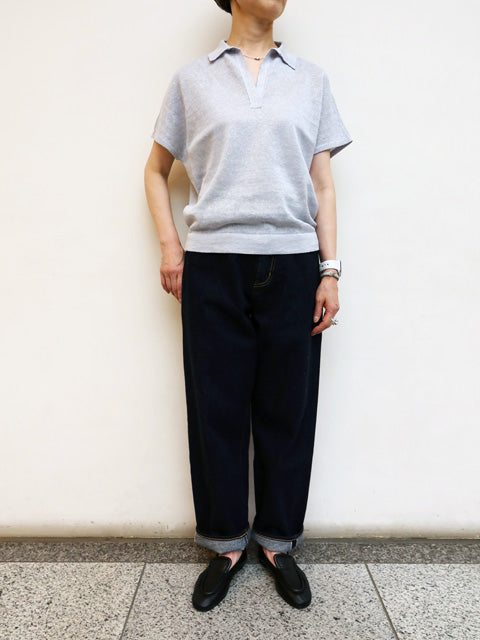 10G天竺<br>リネン×ポリエステル<br>スキッパー