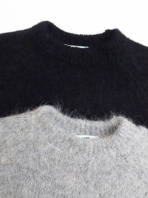 3G天竺 アルパカ×ウール<br>ラグランスリーブ クルーネック