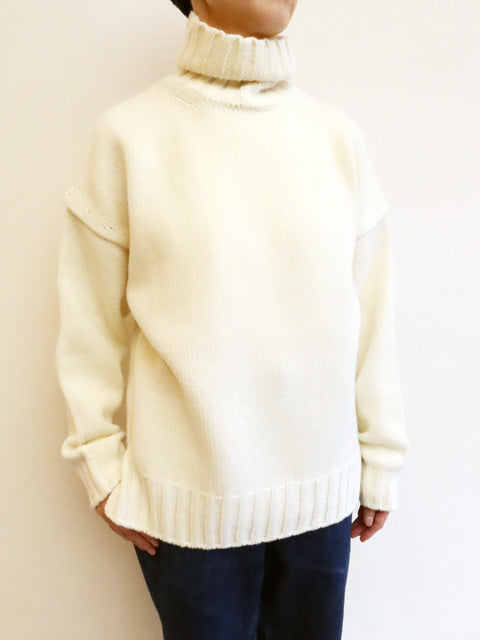 3G ジーロンラム×カシミヤ<br>ドロップショルダー