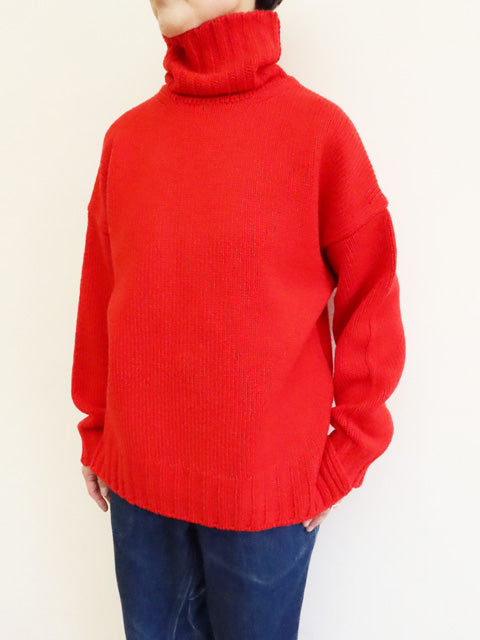 3G ジーロンラム×カシミヤ<br>ドロップショルダー