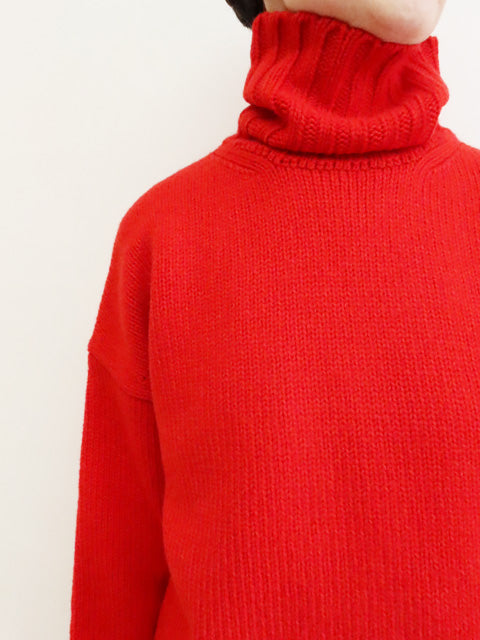 3G ジーロンラム×カシミヤ<br>ドロップショルダー