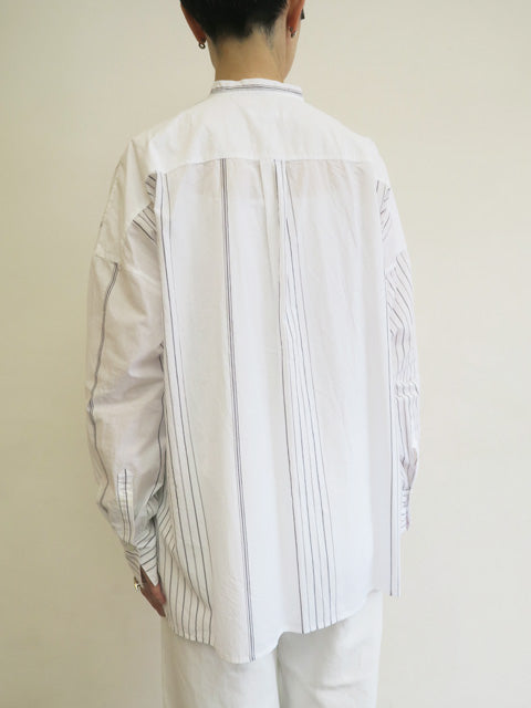 コットンサッカー<br>ブザムシャツ