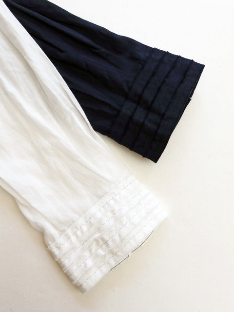 インドコットン<br>ピンタックシャツ