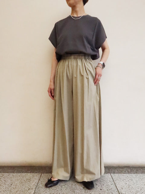 コットン<br>イージーワイドパンツ