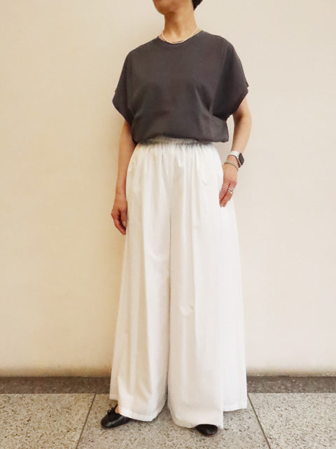 コットン<br>イージーワイドパンツ