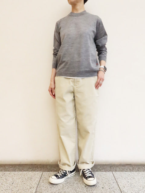 コーデュロイストレートパンツ