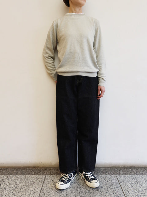 Silk Linen Knit Pullover