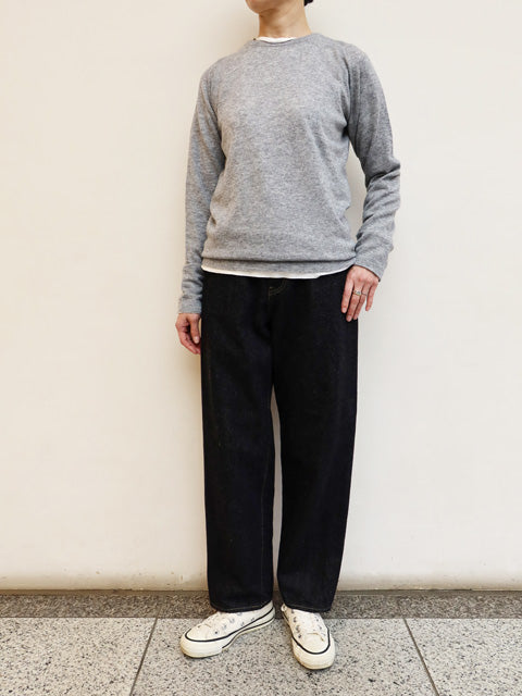 パーマネントエイジ　リネンストレートパンツ ストレートワークパンツ