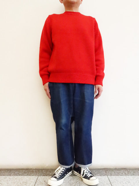 5G ジーロンラム×カシミヤクルーネック