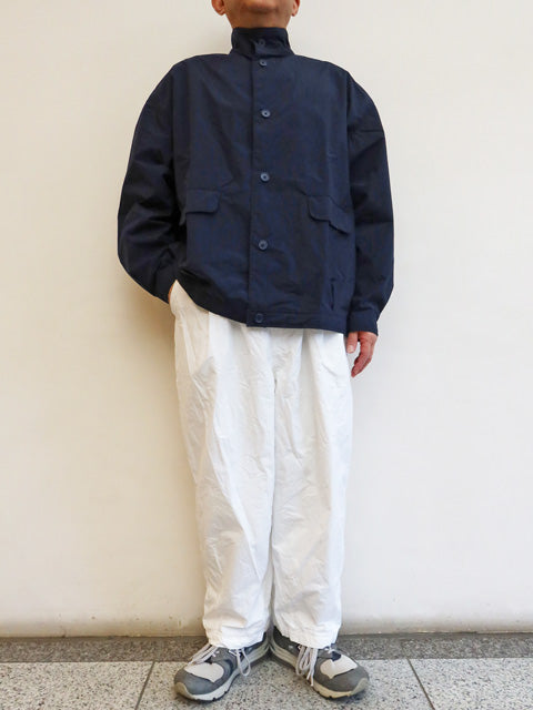 スタンドカラー ビッグブルゾン