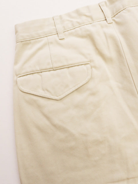 DOUBLE PLEATED<br>CHINO PANTS