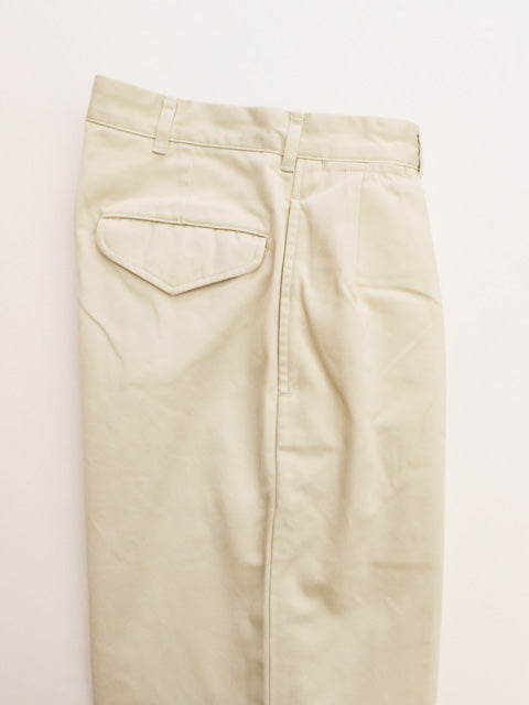 DOUBLE PLEATED<br>CHINO PANTS