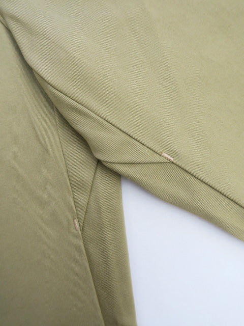 DOUBLE PLEAT CHINO PANTS