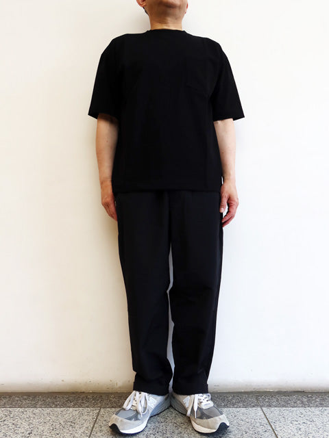 コットンツイル編み<br>ポケットTシャツ