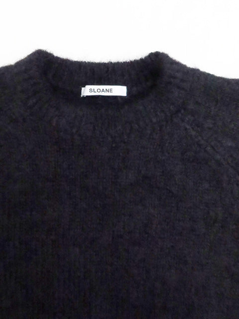 3G天竺 アルパカ×ウール<br>ラグランスリーブ クルーネック