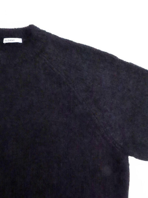 3G天竺 アルパカ×ウール<br>ラグランスリーブ クルーネック